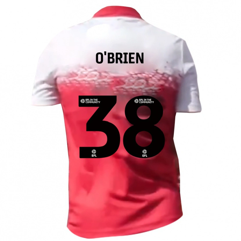 Danxen Men Connor O'brien #38 Red White Home Jersey 2025/26 T-Shirt
