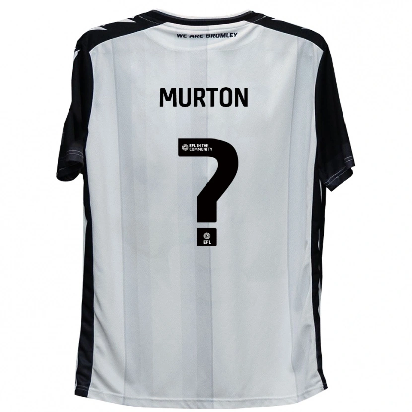 Danxen Men Phoebe Murton #0 White Black Home Jersey 2025/26 T-Shirt