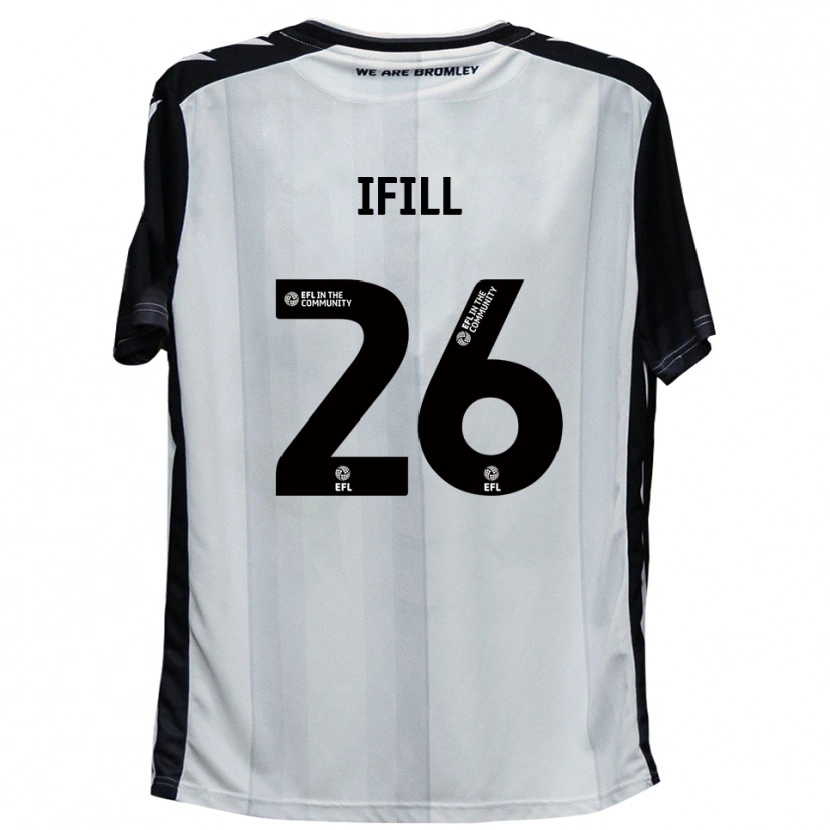 Danxen Men Marcus Ifill #26 White Black Home Jersey 2025/26 T-Shirt