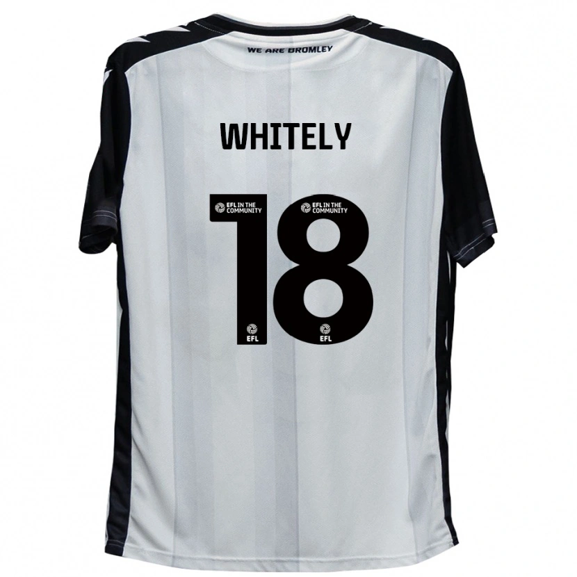 Danxen Men Corey Whitely #18 White Black Home Jersey 2025/26 T-Shirt