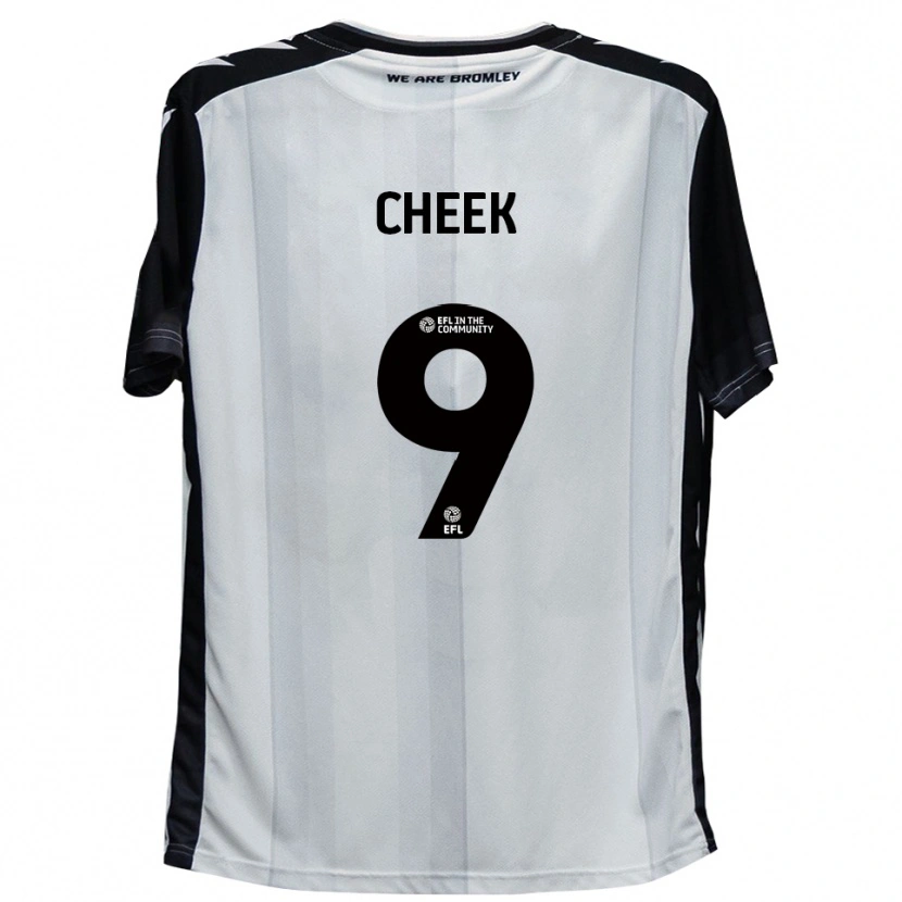 Danxen Men Michael Cheek #9 White Black Home Jersey 2025/26 T-Shirt