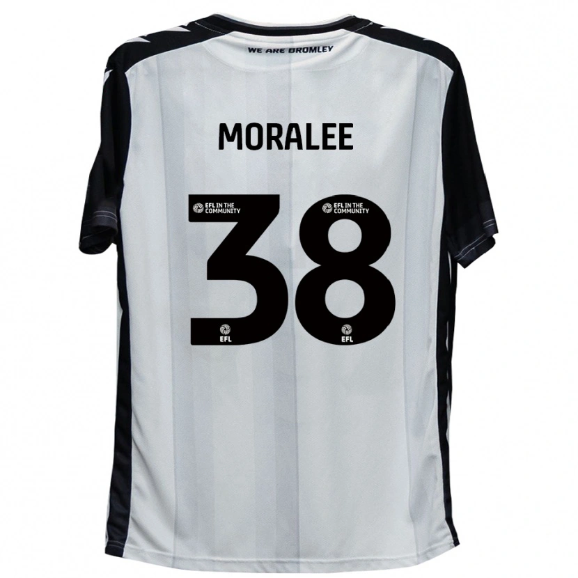 Danxen Men Frankie Moralee #38 White Black Home Jersey 2025/26 T-Shirt