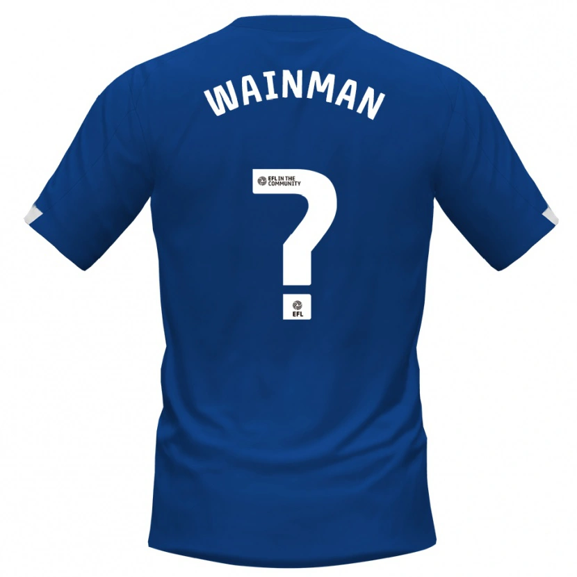 Danxen Men Theo Wainman #0 Blue White Home Jersey 2025/26 T-Shirt