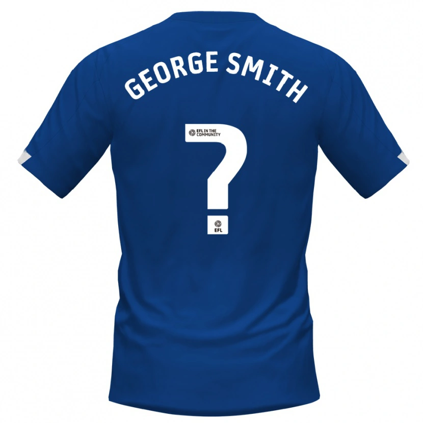 Danxen Men George Smith #0 Blue White Home Jersey 2025/26 T-Shirt