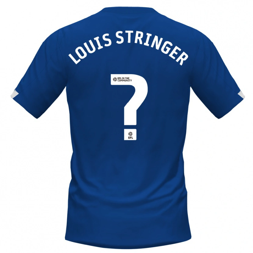 Danxen Men Ashton Louis Stringer #0 Blue White Home Jersey 2025/26 T-Shirt