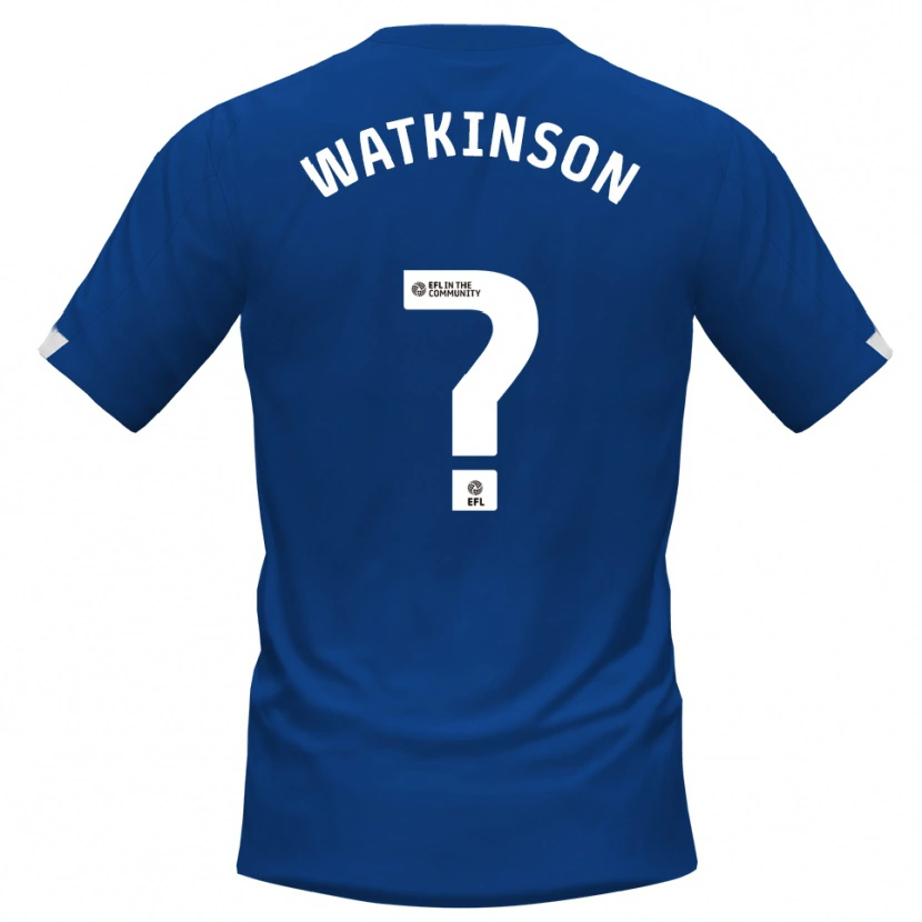 Danxen Men Maddie Watkinson #0 Blue White Home Jersey 2025/26 T-Shirt