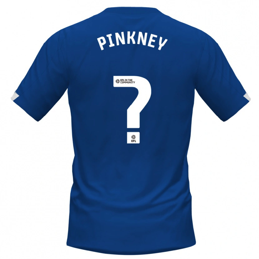 Danxen Men Millie Pinkney #0 Blue White Home Jersey 2025/26 T-Shirt