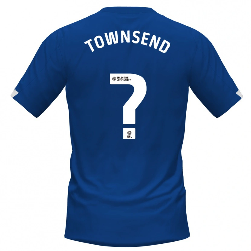 Danxen Men Kadi Townsend #0 Blue White Home Jersey 2025/26 T-Shirt