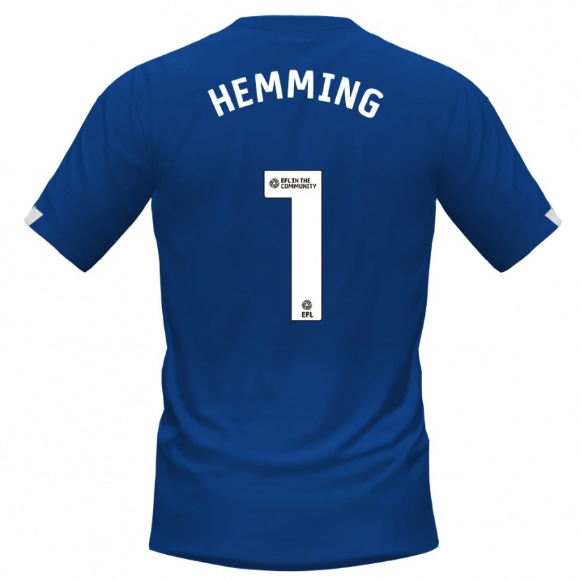 Danxen Men Zach Hemming #1 Blue White Home Jersey 2025/26 T-Shirt