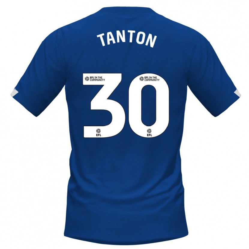 Danxen Men Devan Tanton #30 Blue White Home Jersey 2025/26 T-Shirt