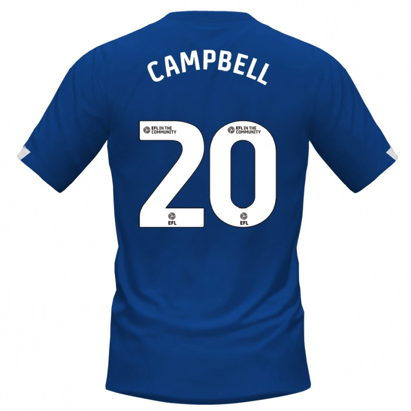 Danxen Men Vontae Daley-Campbell #20 Blue White Home Jersey 2025/26 T-Shirt