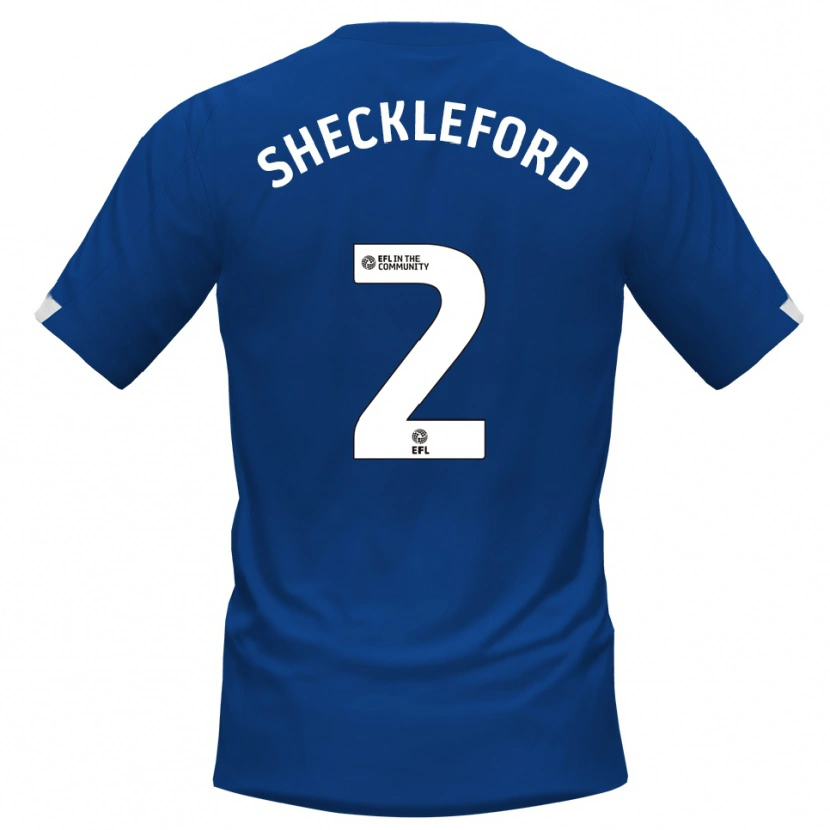 Danxen Men Ryheem Sheckleford #2 Blue White Home Jersey 2025/26 T-Shirt