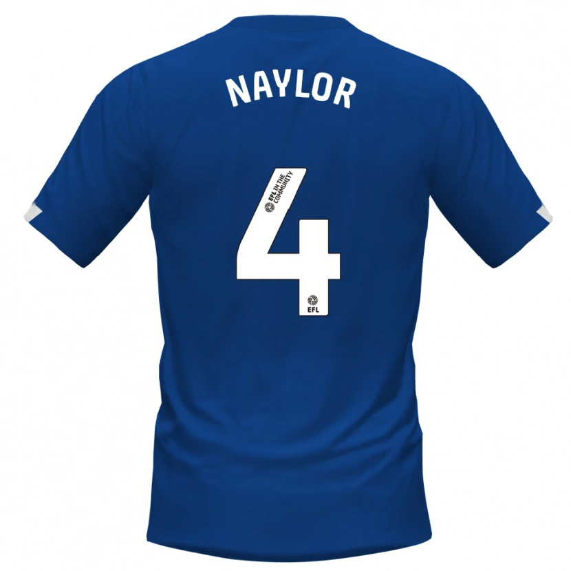 Danxen Men Tom Naylor #4 Blue White Home Jersey 2025/26 T-Shirt