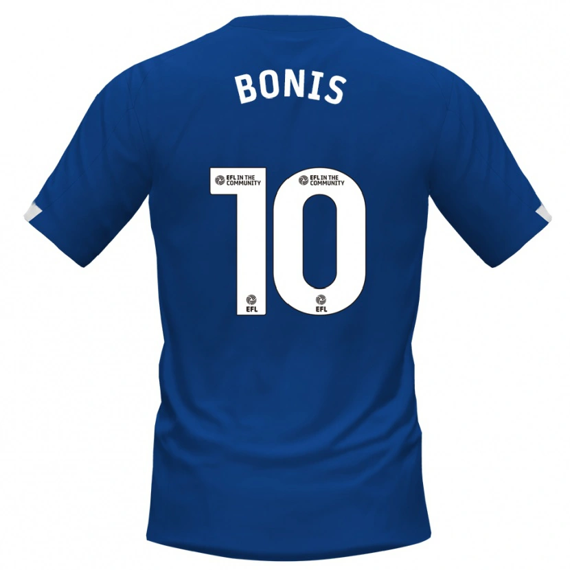 Danxen Men Lee Bonis #10 Blue White Home Jersey 2025/26 T-Shirt