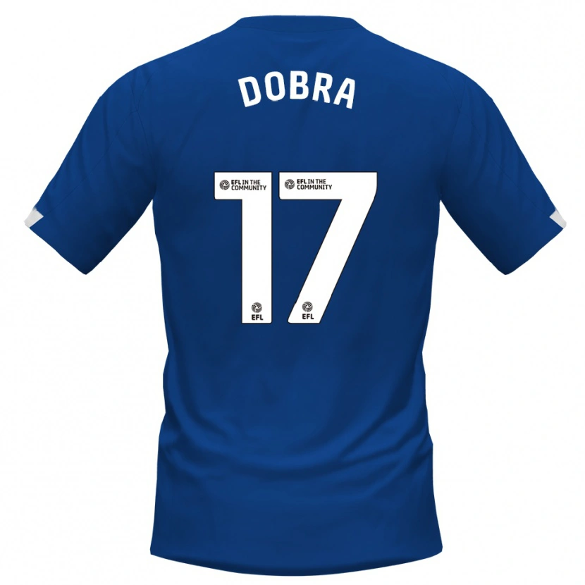 Danxen Men Armando Dobra #17 Blue White Home Jersey 2025/26 T-Shirt