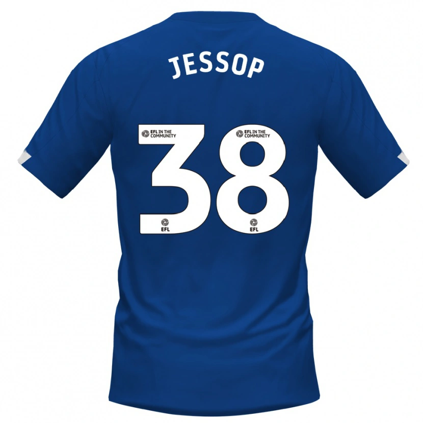 Danxen Men Liam Jessop #38 Blue White Home Jersey 2025/26 T-Shirt