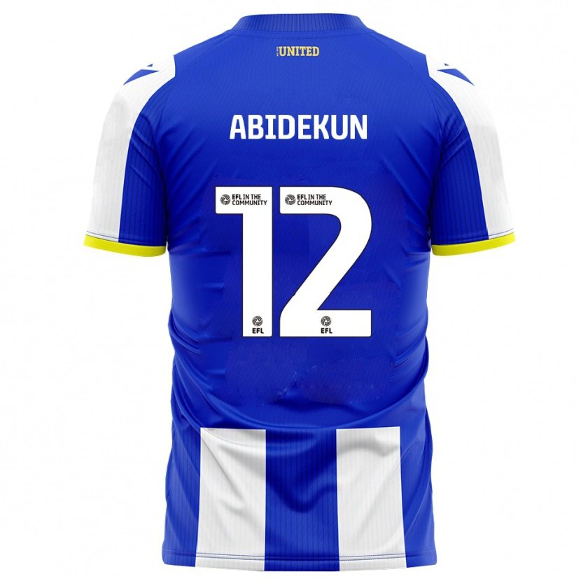 Danxen Men Fela Abidekun #12 Blue White Home Jersey 2025/26 T-Shirt