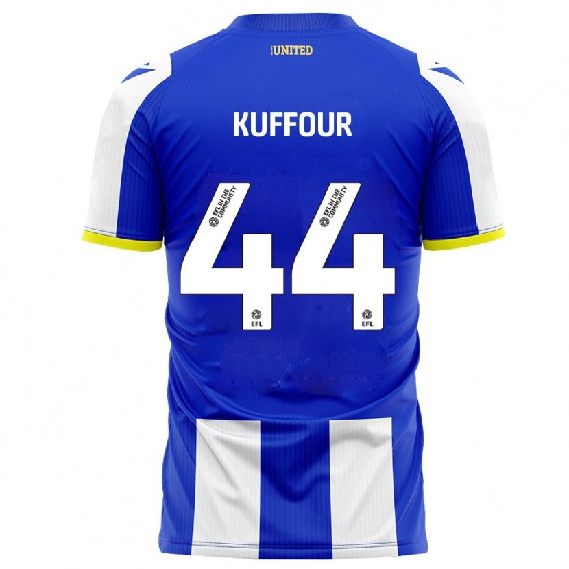 Danxen Men Samuel Kuffour Jr. #44 Blue White Home Jersey 2025/26 T-Shirt