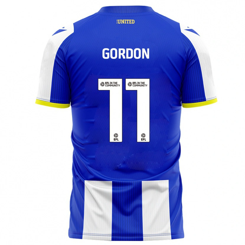Danxen Men John-Kymani Gordon #11 Blue White Home Jersey 2025/26 T-Shirt