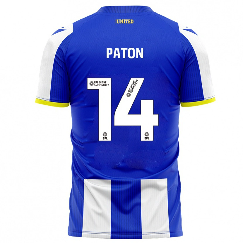 Danxen Men Karys Paton #14 Blue White Home Jersey 2025/26 T-Shirt