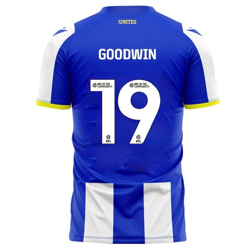 Danxen Men Will Goodwin #19 Blue White Home Jersey 2025/26 T-Shirt