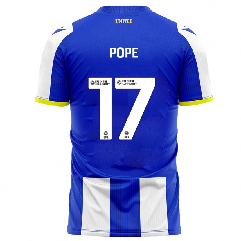 Danxen Men Leah Pope #17 Blue White Home Jersey 2025/26 T-Shirt