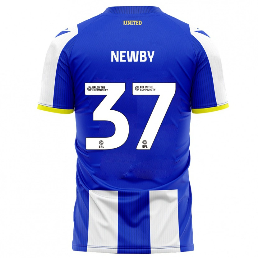 Danxen Men Alfie Newby #37 Blue White Home Jersey 2025/26 T-Shirt