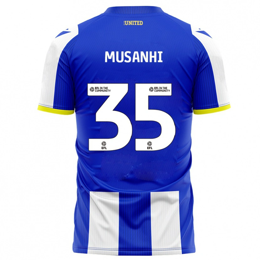Danxen Men Kurai Musanhi #35 Blue White Home Jersey 2025/26 T-Shirt