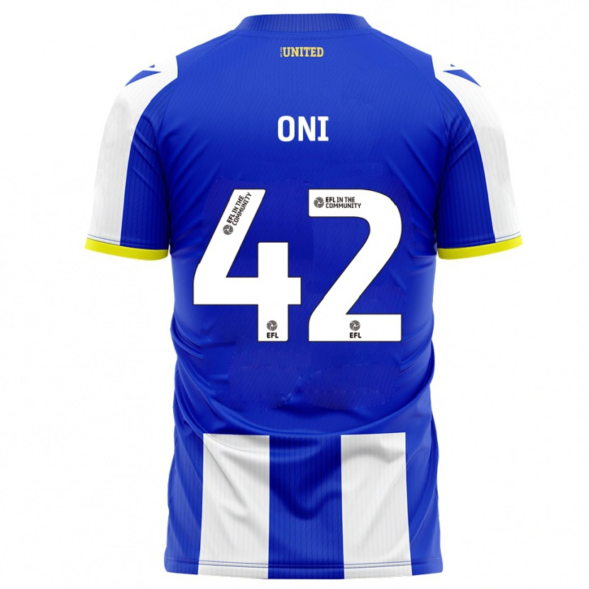 Danxen Men Milton Oni #42 Blue White Home Jersey 2025/26 T-Shirt