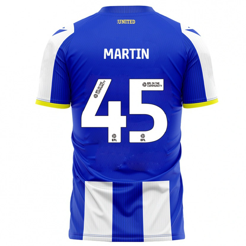 Danxen Men Kai Martin #45 Blue White Home Jersey 2025/26 T-Shirt