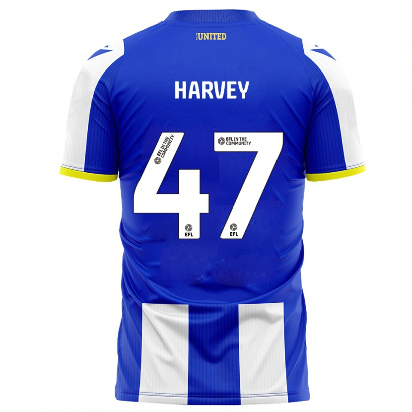 Danxen Men Ronnie Harvey #47 Blue White Home Jersey 2025/26 T-Shirt