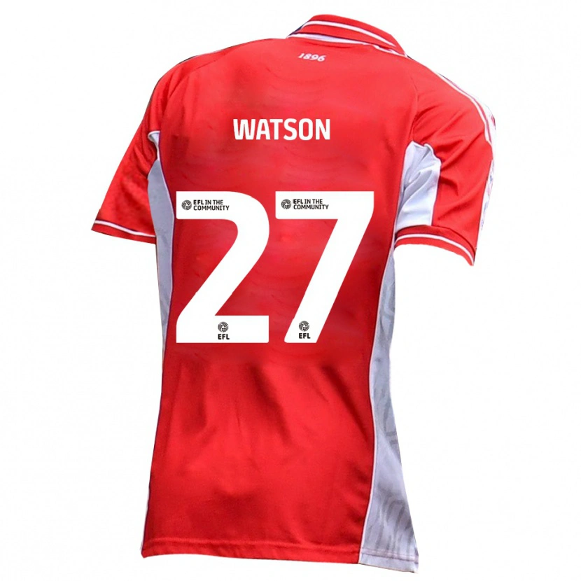 Danxen Men Louie Watson #27 Red White Home Jersey 2025/26 T-Shirt
