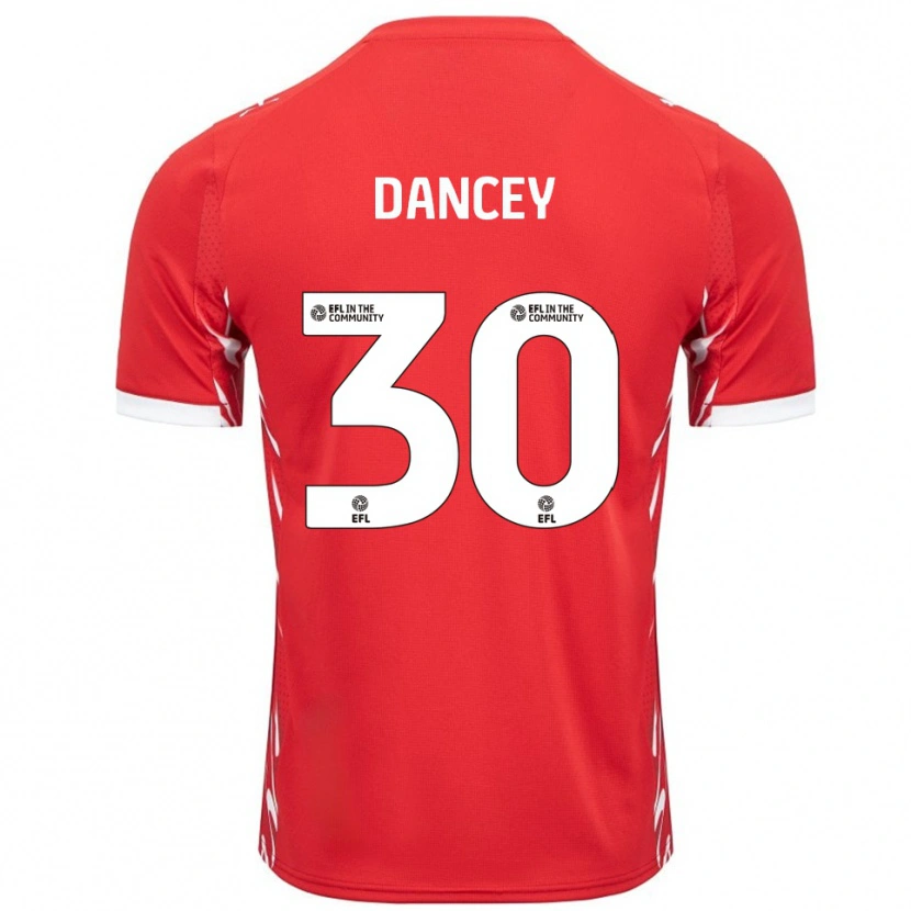 Danxen Men Stan Dancey #30 Red White Home Jersey 2025/26 T-Shirt