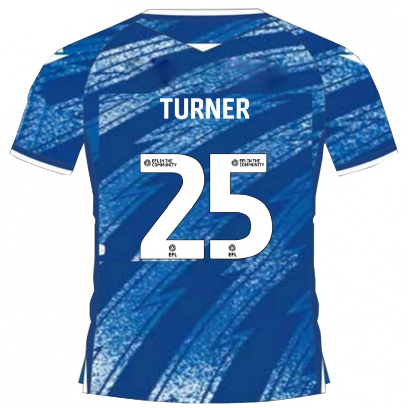 Danxen Men Jake Turner #25 Blue White Home Jersey 2025/26 T-Shirt