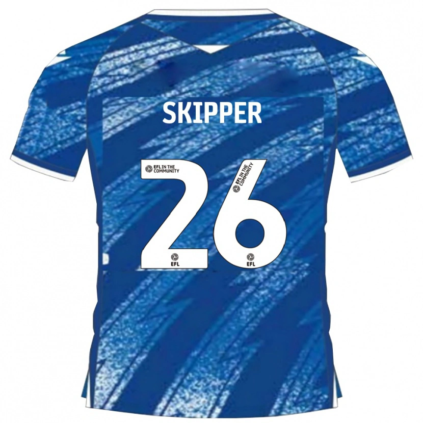 Danxen Men Stanley Skipper #26 Blue White Home Jersey 2025/26 T-Shirt
