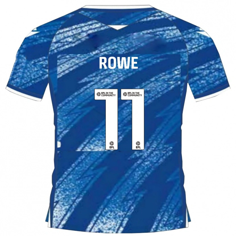 Danxen Men Aaron Rowe #11 Blue White Home Jersey 2025/26 T-Shirt