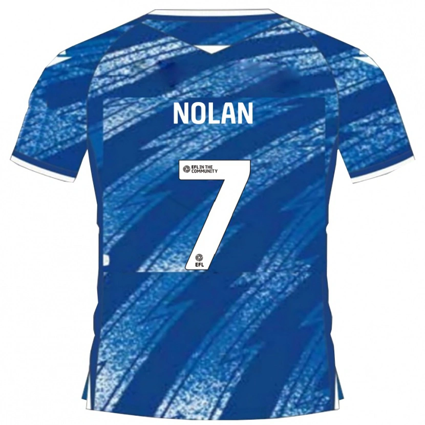 Danxen Men Jack Nolan #7 Blue White Home Jersey 2025/26 T-Shirt