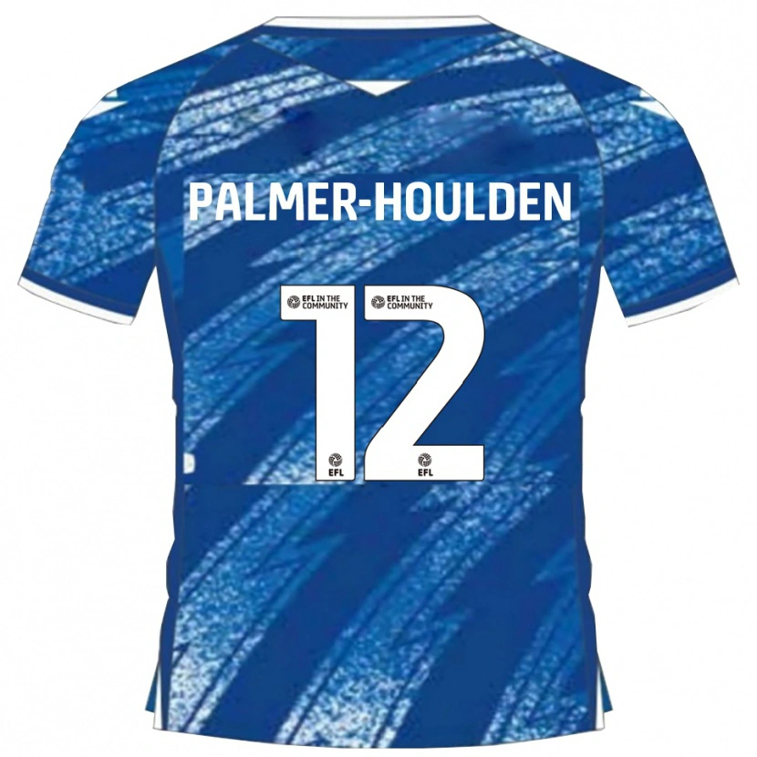 Danxen Men Seb Palmer-Houlden #12 Blue White Home Jersey 2025/26 T-Shirt