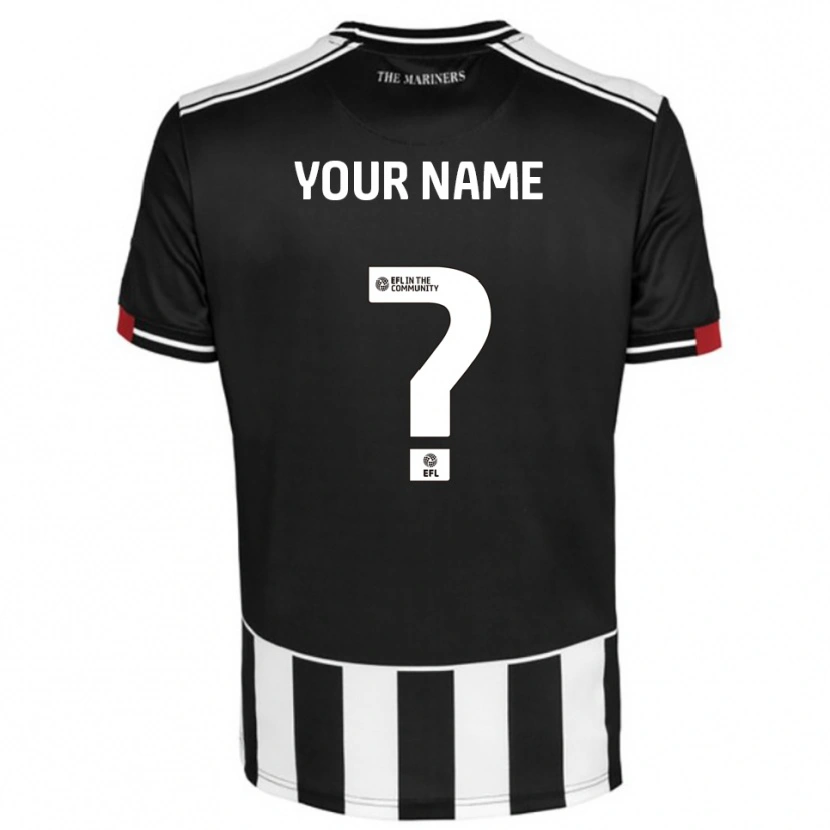 Danxen Men Your Name #0 Black White Red Home Jersey 2025/26 T-Shirt