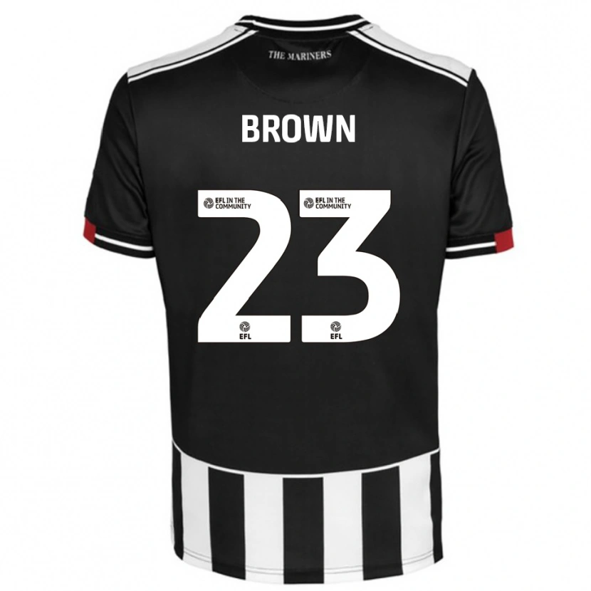 Danxen Men Henry Brown #23 Black White Red Home Jersey 2025/26 T-Shirt