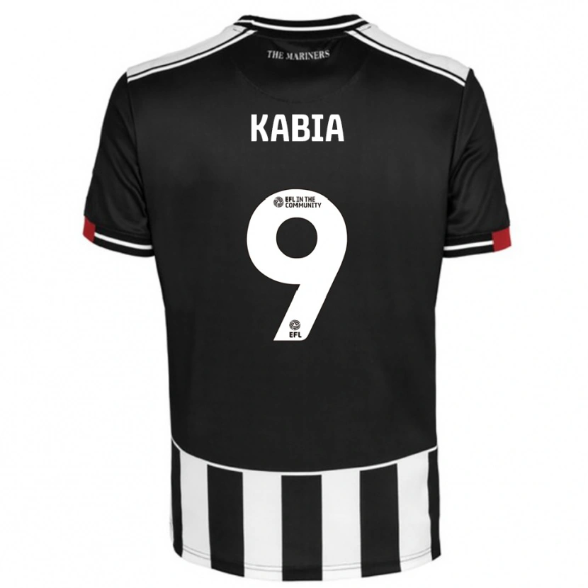 Danxen Men Jaze Kabia #9 Black White Red Home Jersey 2025/26 T-Shirt