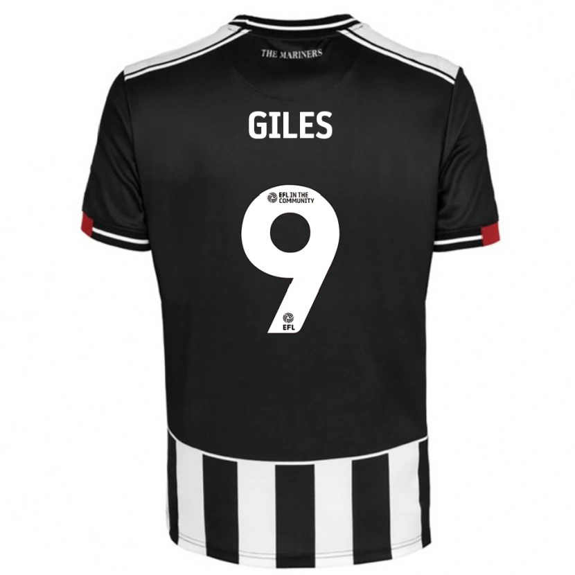 Danxen Men Grayson Giles #9 Black White Red Home Jersey 2025/26 T-Shirt