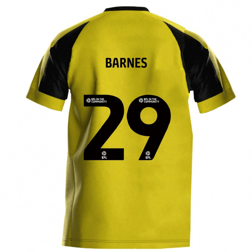 Danxen Men Lucas Barnes #29 Yellow Gray Home Jersey 2025/26 T-Shirt