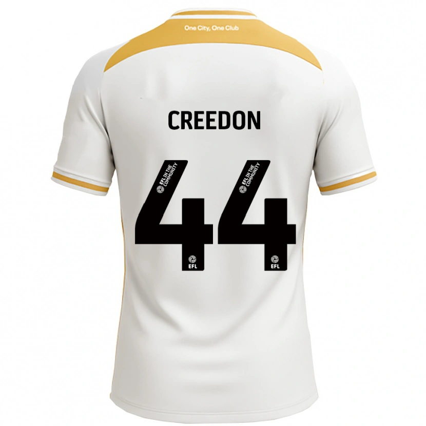 Danxen Men Erin Creedon #44 White Gold Home Jersey 2025/26 T-Shirt