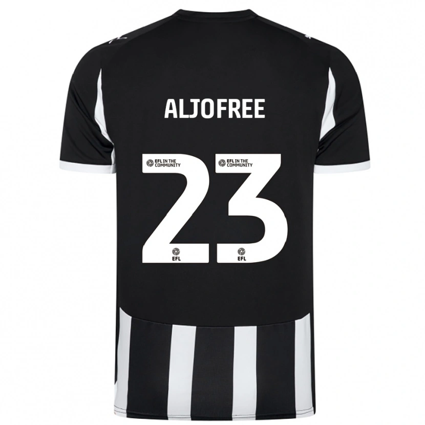Danxen Men Sonny Aljofree #23 Black White Home Jersey 2025/26 T-Shirt
