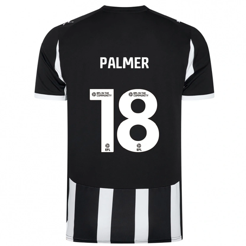 Danxen Men Matt Palmer #18 Black White Home Jersey 2025/26 T-Shirt
