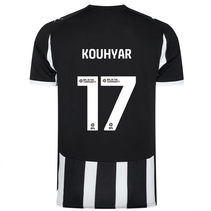 Danxen Men Maziar Kouhyar #17 Black White Home Jersey 2025/26 T-Shirt