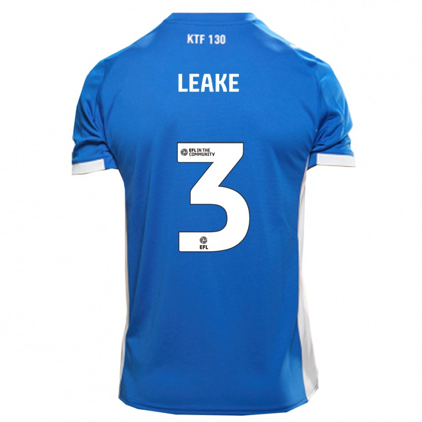 Danxen Men Jake Leake #3 Blue White Home Jersey 2025/26 T-Shirt