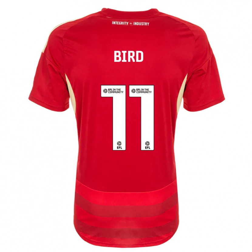 Danxen Men Jay Bird #11 Red White Home Jersey 2025/26 T-Shirt