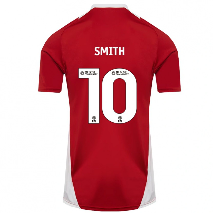 Danxen Men Harry Smith #10 Red White Gold Home Jersey 2025/26 T-Shirt